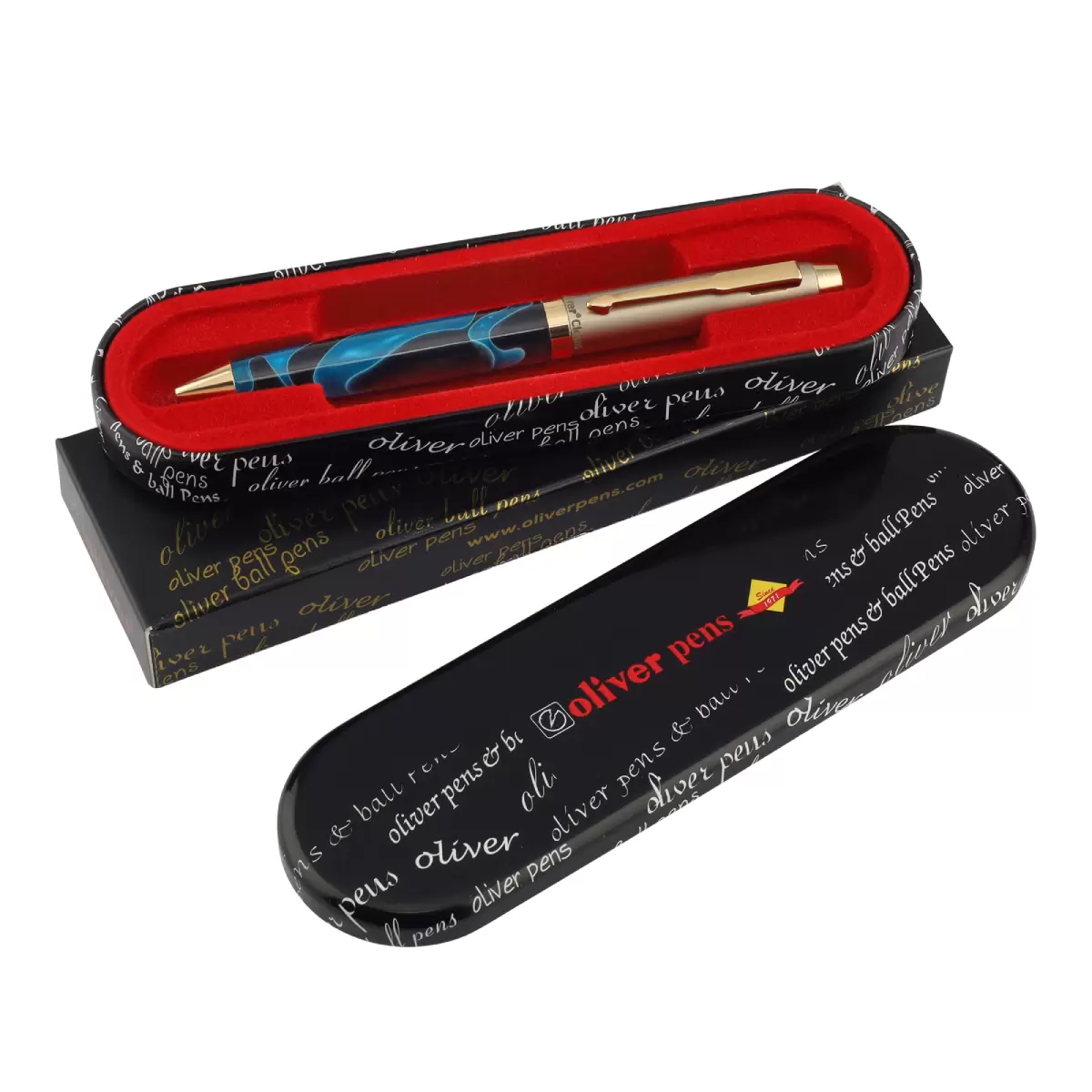 Oliver Cloud Acrylic G Ball Pen With T Box A