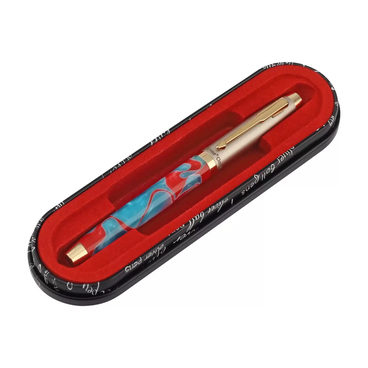 Oliver Cloud Acrylic G Roller Pen With T Box B