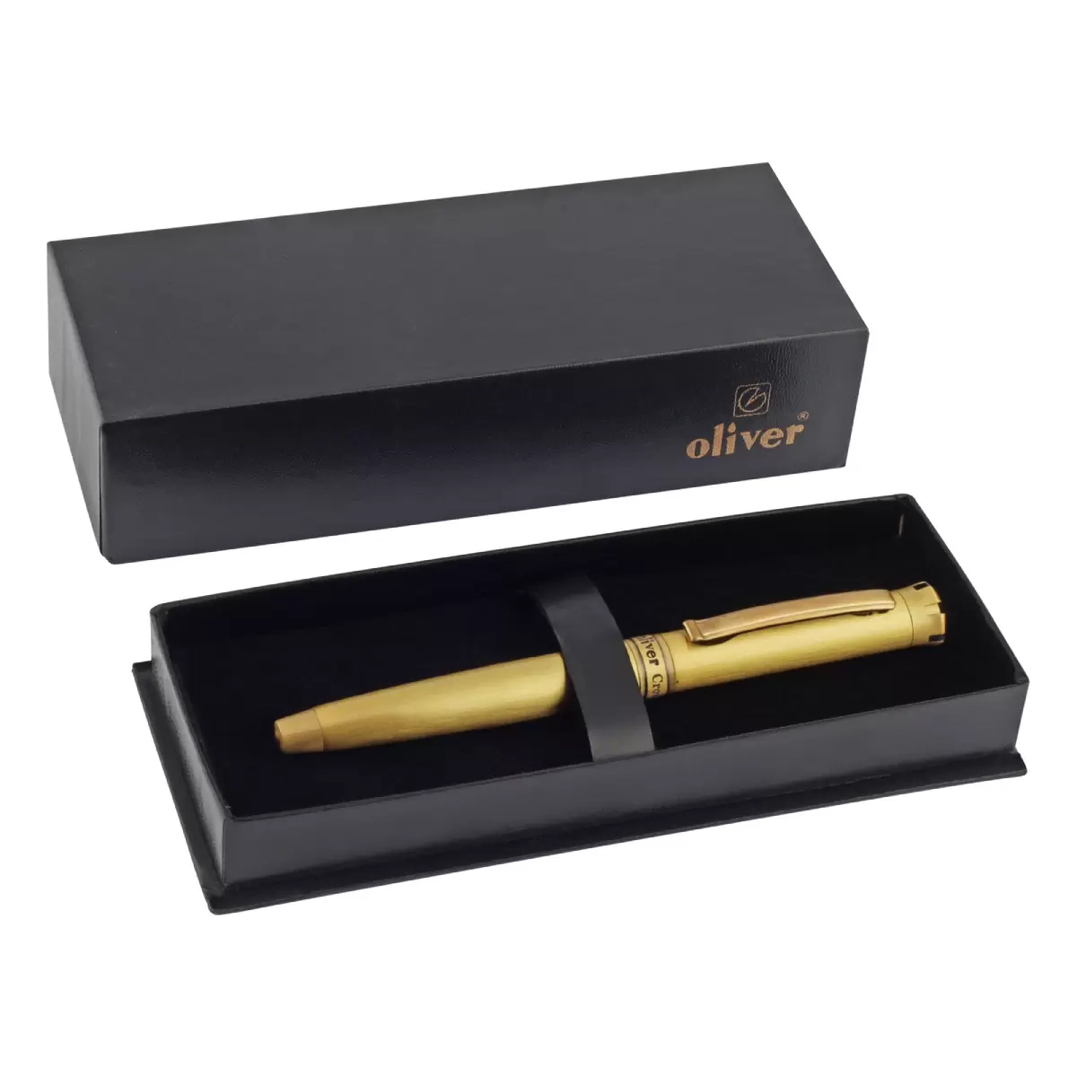 Oliver Crown Brush Finish Fountain Pen A