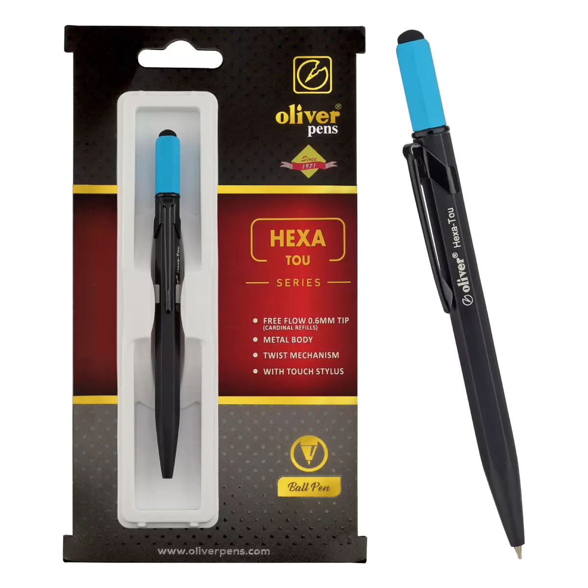 Oliver Hexa Tou Ball Pen