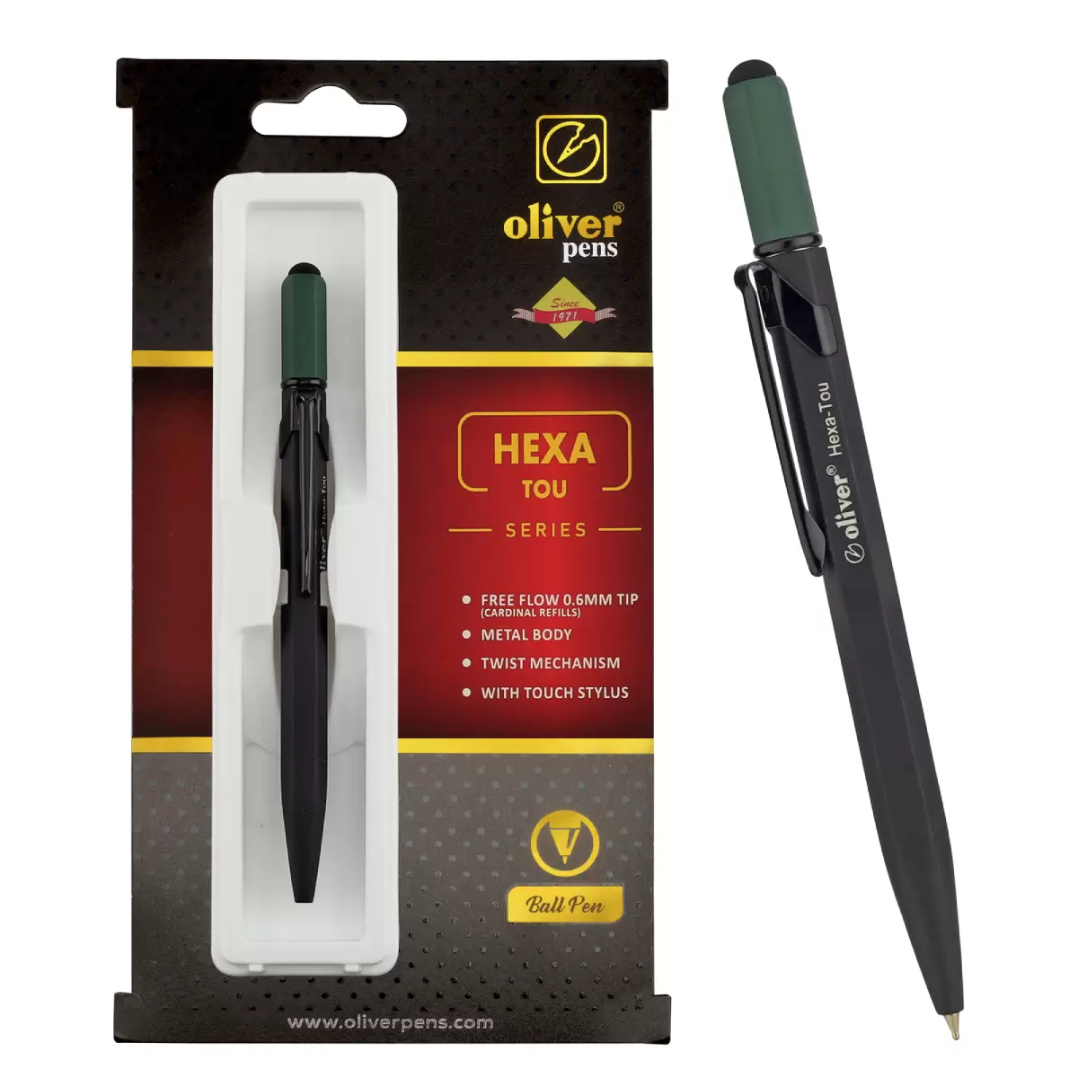 Oliver Hexa Tou Ball Pen