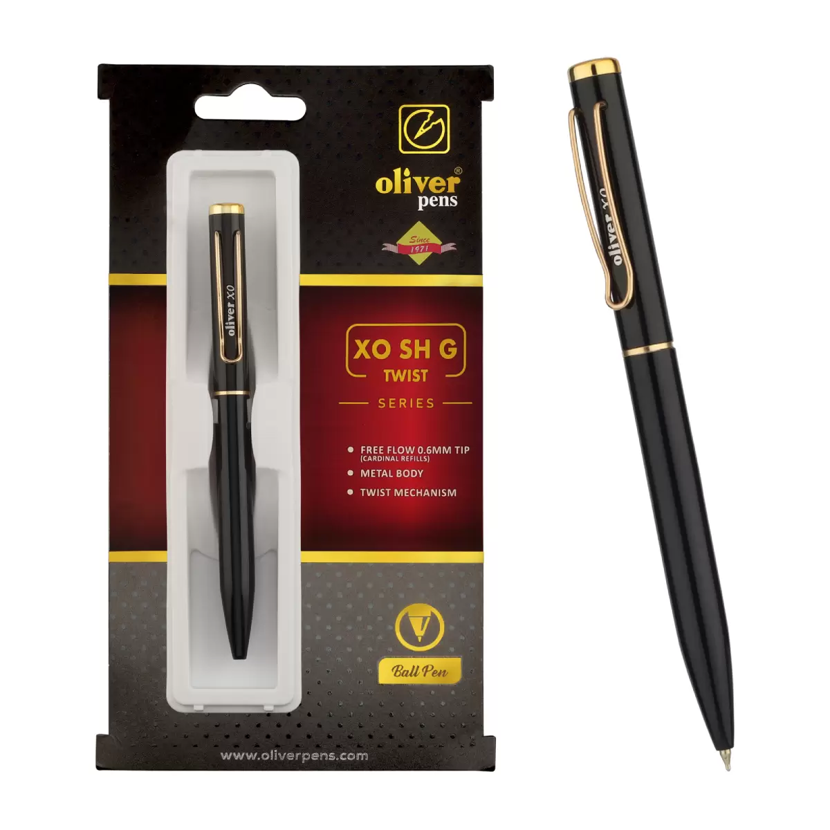 Oliver XO SH G Twist Ball Pen